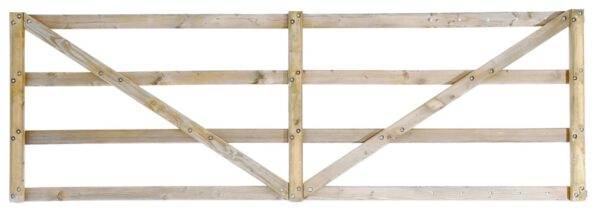 Landbouwhek, Douglas onbehandeld