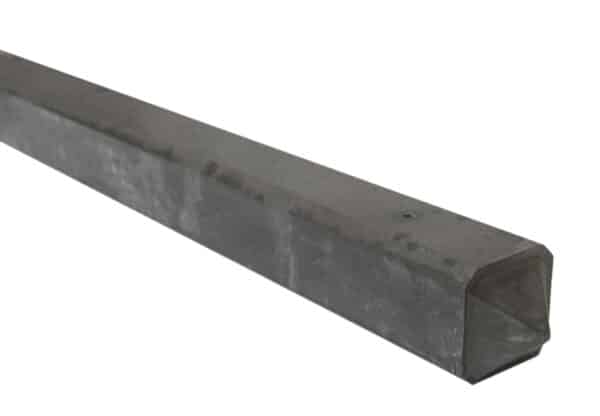 Glad beton, hoekpaal met diamantkop, antraciet