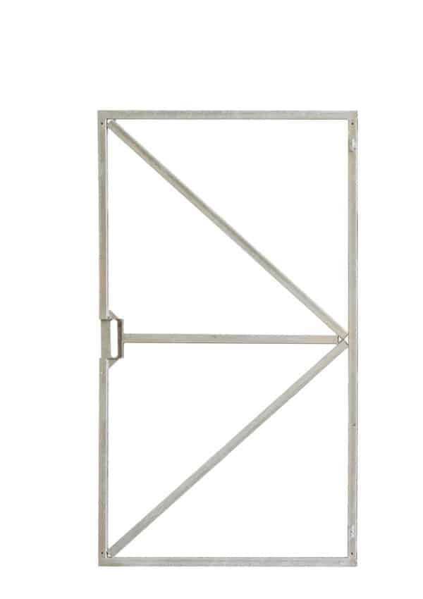Stalen frame voor deur
