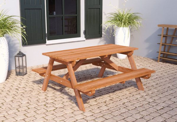 Picknicktafel Hardhout