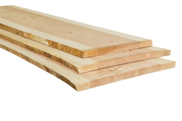 Douglas Boomstamplank, geschaafd