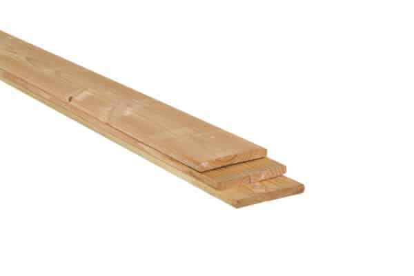 Douglas plank geschaafd