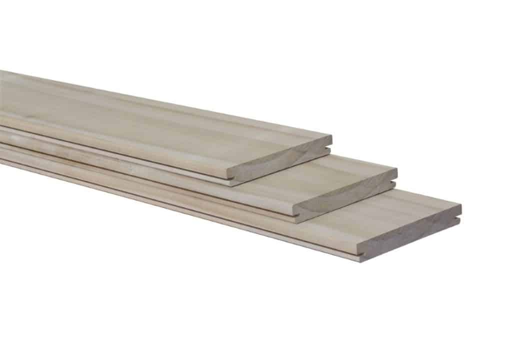 Accoya vlonderplank glad voor bfix bevestiging