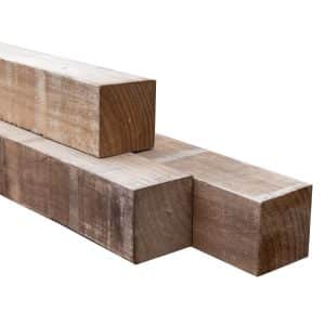 Accoya paal bezaagd hout productfoto
