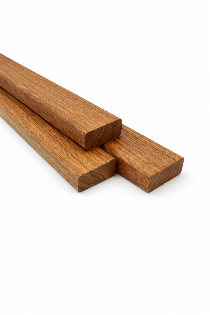 Thermo Fraké lat van thermisch gemodificeerd hout voor gevelbekleding